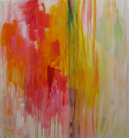 SOLD Spring No.3 110x100cm acrylic on canvas  2013