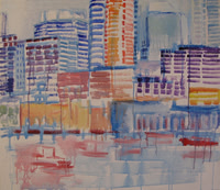 Luna Park No.2 110x90cm acrylic on canvas 2009