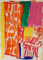 "Fiesta"    oil on canvas   63x44cm   2023