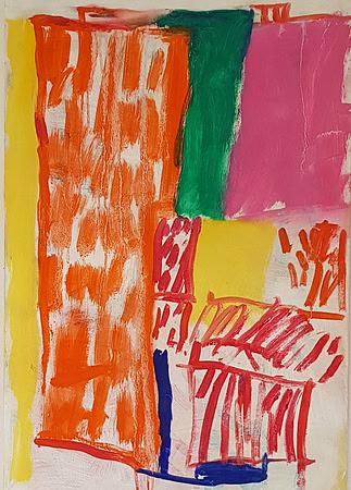 "Fiesta"    oil on canvas   63x44cm   2023