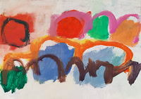 "Colour Forms No.2"  oil on canvas   70x50cm