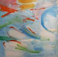 "Tide"  2023  50x50cm   acrylic on canvas   SOLD