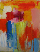 SOLD  Hot Place 50x40xm oil on canvas   2010