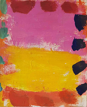 "Spanish Holiday"   oil on canvas  30x25cm 2025