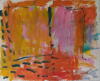 "Winter Sun"  acrylic on canvas   2024  110x90cm